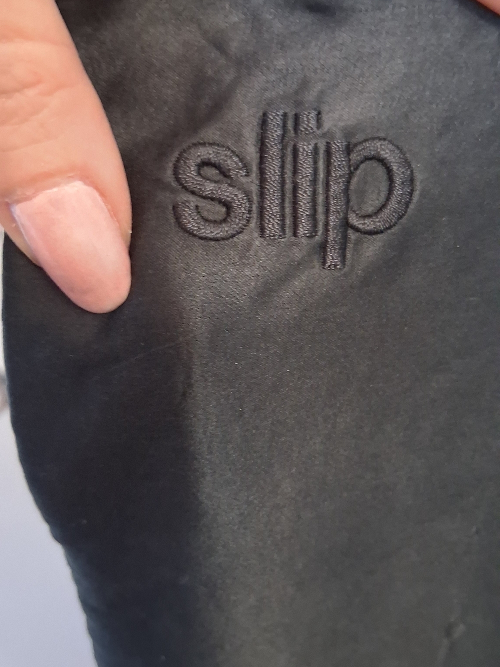 Slip Black 100% Silk Standard Pillow Case